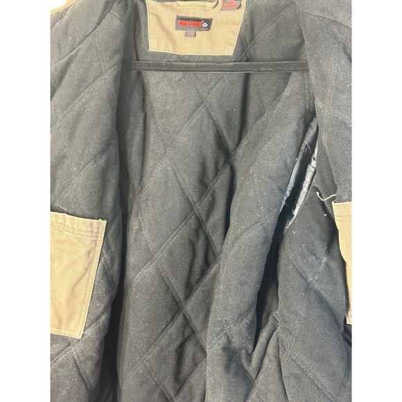 Wolverine Workwear Canvas Jacket Mens Large Y2K Distressed Durable Grunge Skater - Picture 10 of 16